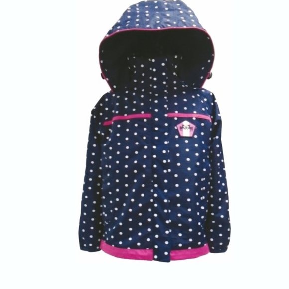 New EQUINE COUTURE Delia Children's Rain Shell Jacket Size SMALL NWT - Picture 2 of 3